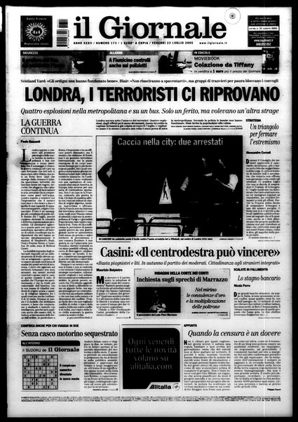 Il giornale : quotidiano del mattino